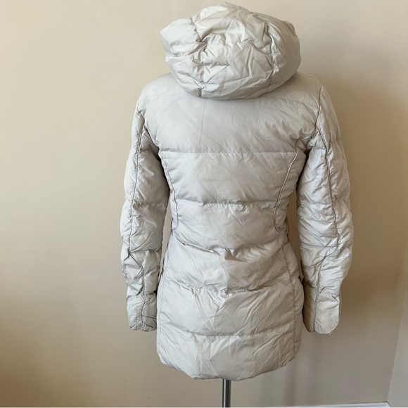 Add Hooded Double Breasted Quilted goose down Puffer Jacket nbnn - Picture 7 of 14